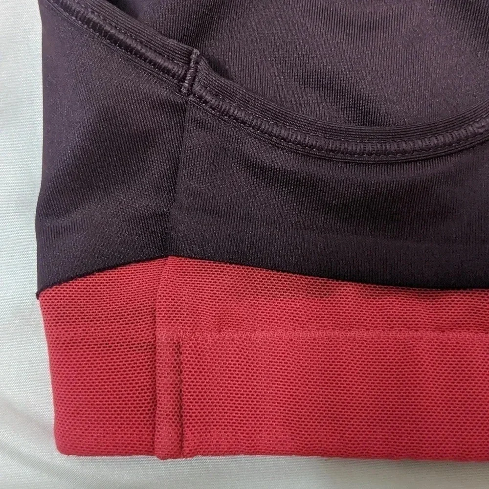 Nike 'Just Do It' Dri-fit Sports Bra, Color Maroon/Magenta Size XS